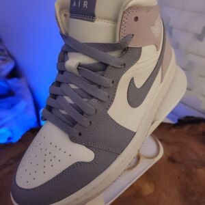 Nike Air Jordan Mid Indigo Haze Doll Size 7W  New